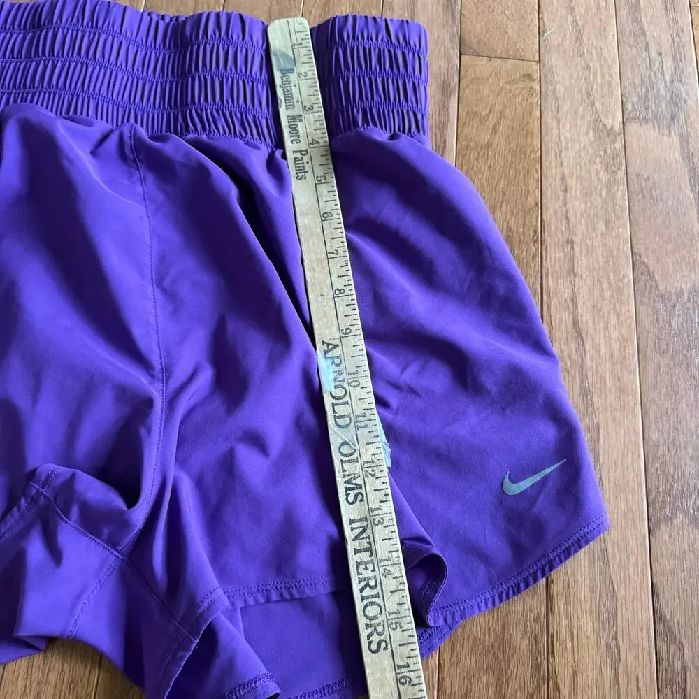 Nike | Women’s Size XL Purple High Waist Flowy Activewear Shorts Fitness Gym
